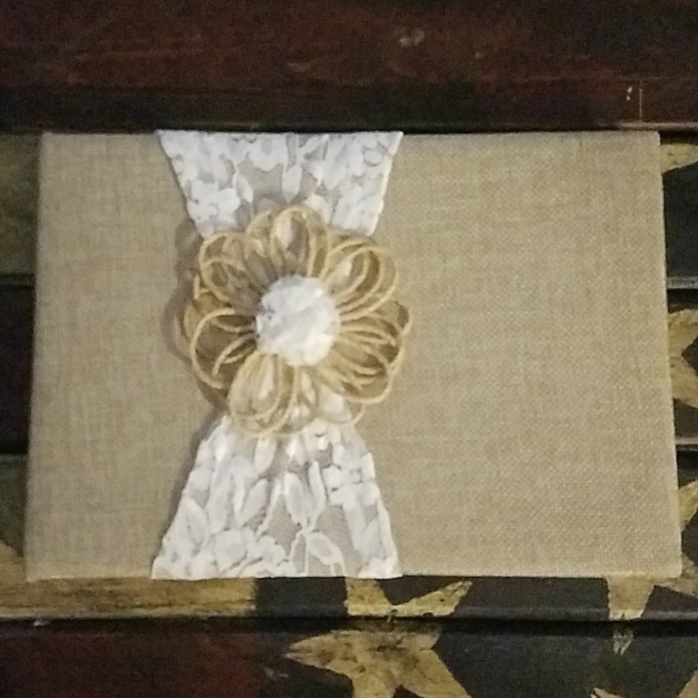 NWOT David Tutera Rustic Guestbook